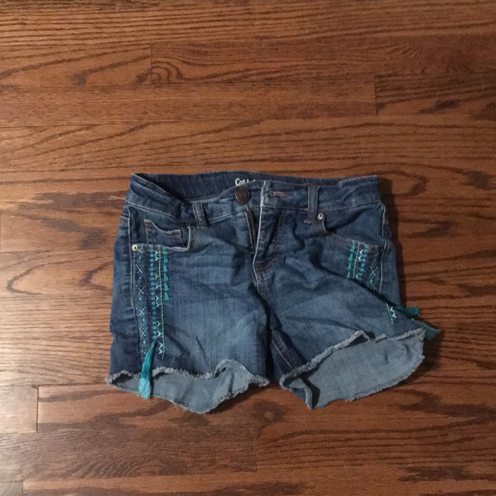 boho shorts!